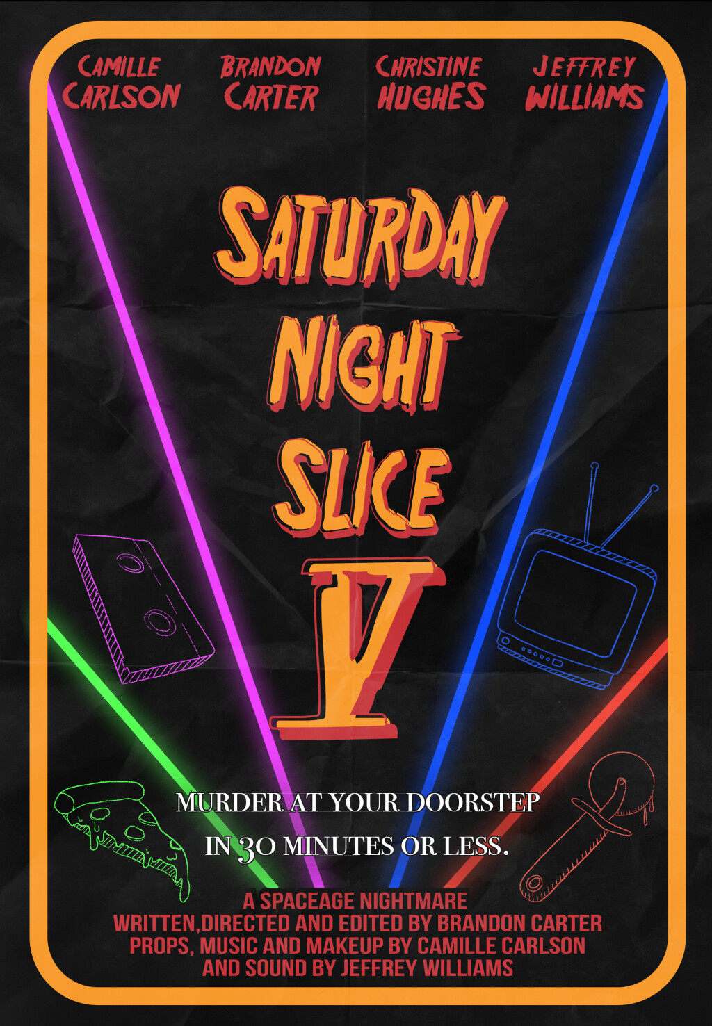 Filmposter for Saturday Night Slice V